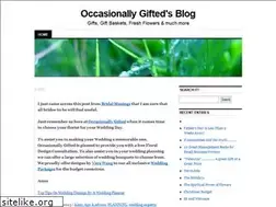 Sites similar to occasionallygifted.wordpress.com