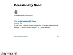 Sites similar to occasionallygood.com