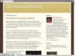 Sites similar to occasionalreview.blogspot.com