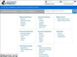 Sites similar to occasionphoto.fr