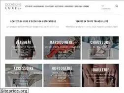 Sites similar to occasions-luxe.ch