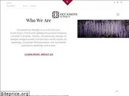 Sites similar to occasionsbyshangrila.com