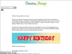 Sites similar to occasionsmessages.com