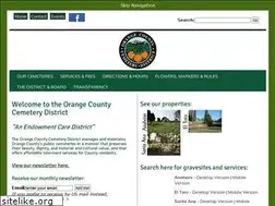 Sites similar to occemeterydistrict.com
