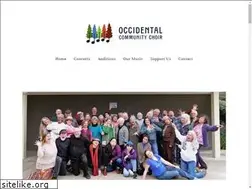 Sites similar to occidentalchoir.org