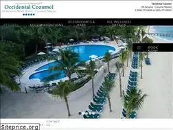 Sites similar to occidentalgrandcozumel.com