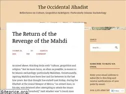 Sites similar to occidentaljihadist.com