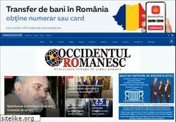 Sites similar to occidentul-romanesc.com
