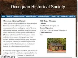 Sites similar to occoquanhistoricalsociety.org