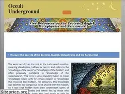 Sites similar to occult-underground.com