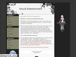 Sites similar to occultentertainment.50webs.com