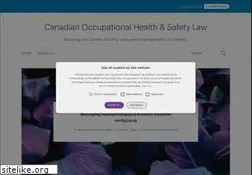 Sites similar to occupationalhealthandsafetylaw.com