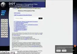 Sites similar to occupationalinfo.org