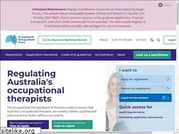 Sites similar to occupationaltherapyboard.gov.au