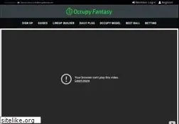 Sites similar to occupyfantasy.com