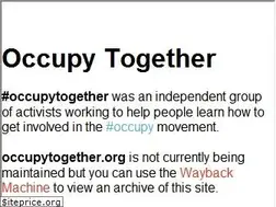 Sites similar to occupytogether.org