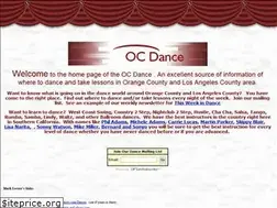 Sites similar to ocdance.com