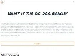Sites similar to ocdogranch.com