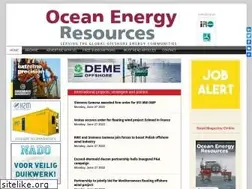 Sites similar to ocean-energyresources.com