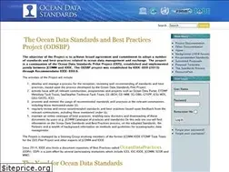 Sites similar to oceandatastandards.org