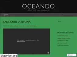 Sites similar to oceando.wordpress.com