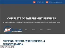 Sites similar to oceanfreightpros.com