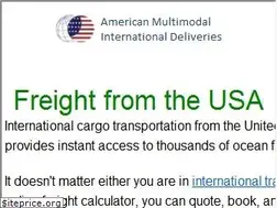 Sites similar to oceanfreightusa.com
