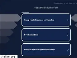 Sites similar to oceanhillschurch.com