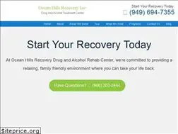 Sites similar to oceanhillsrecovery.com