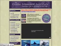 Sites similar to oceanmammalinst.com