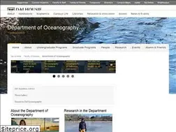 Sites similar to oceanography.dal.ca