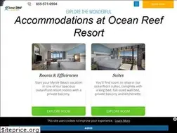 Sites similar to oceanreefmyrtlebeach.com