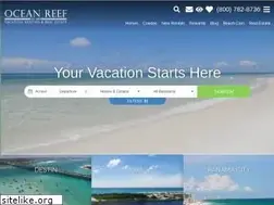 Sites similar to oceanreefresorts.com