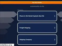 Sites similar to oceansole.co.ke