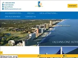 Sites similar to oceansoneresort.com