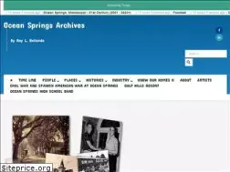 Sites similar to oceanspringsarchives.net