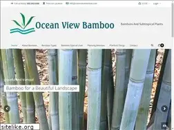 Sites similar to oceanviewbamboo.com