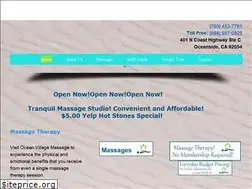 Sites similar to oceanvillagemassage.com