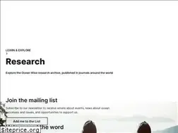 Sites similar to oceanwatch.ca