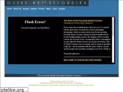 Sites similar to oceanwayrecording.com