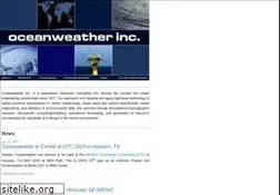 Sites similar to oceanweather.com