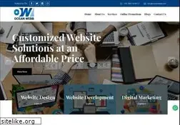 Sites similar to oceanwebb.com
