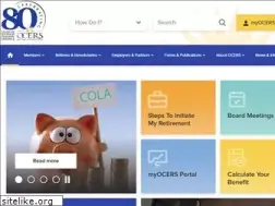 Sites similar to ocers.org