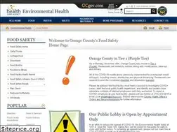 Sites similar to ocfoodinfo.com