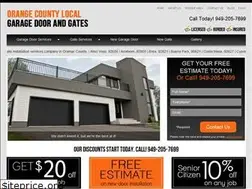 Sites similar to ocgaragedoorsandgates.com