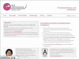 Sites similar to ocgcert.com