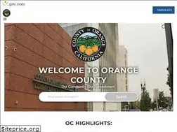 Sites similar to ocgov.com