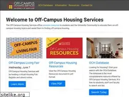 Sites similar to och.umd.edu