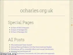 Sites similar to ocharles.org.uk