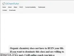 Sites similar to ochemtutor.com